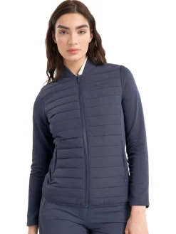 Calvin Klein Jumpers|Womens Beryline Hybrid Jacket - Navy