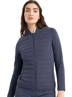 Calvin Klein Jumpers|Womens Beryline Hybrid Jacket - Navy