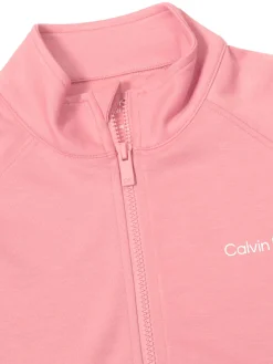 Calvin Klein Jumpers|Womens Blanco Full Zip Jacket - Powder Pink