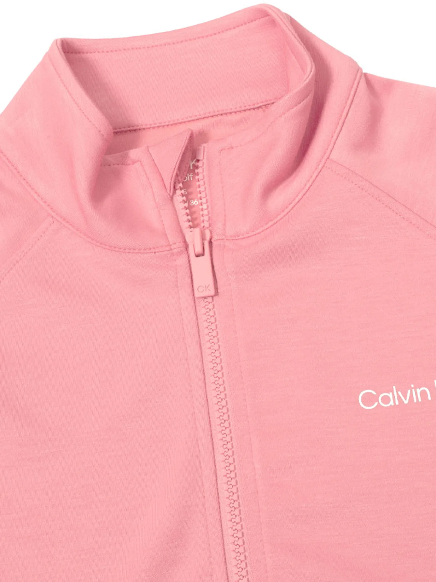 Calvin Klein Jumpers|Womens Blanco Full Zip Jacket - Powder Pink