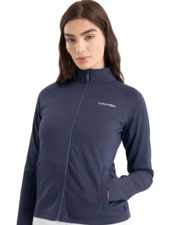 Calvin Klein Jumpers|Womens Blanco Full Zip Jacket - Navy