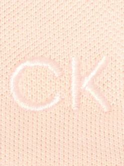 Calvin Klein Shirts|Womens Brightmeadow Polo Shirt - Shell Pink