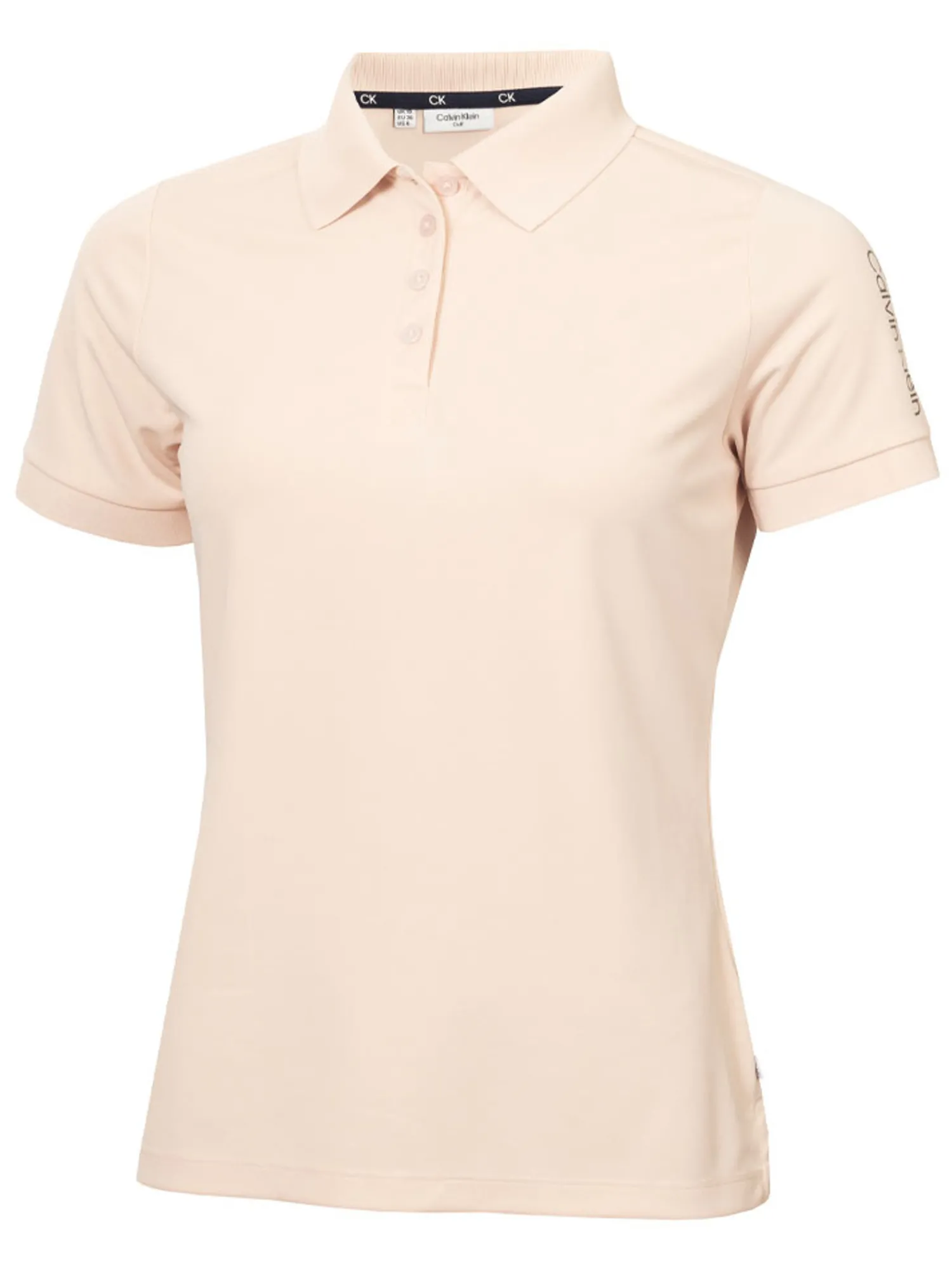 Calvin Klein Shirts|Womens Club Polo Shirt - Shell Pink