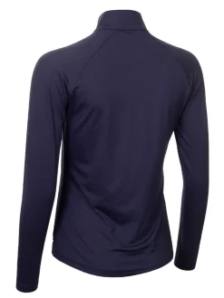 Calvin Klein Jumpers|Womens Dakota Quarter Zip Top - Navy