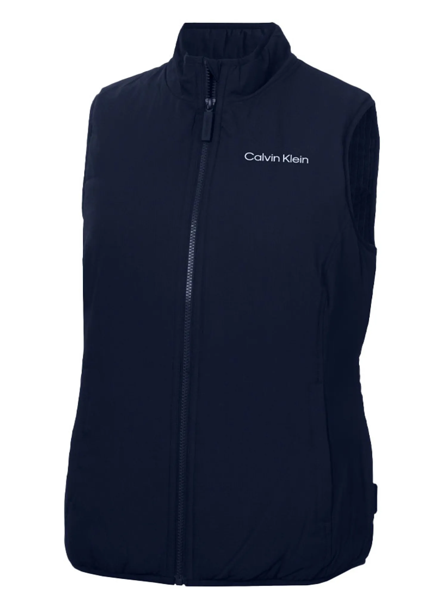 Calvin Klein Vests|Womens Faye Full Zip Gilet - Navy