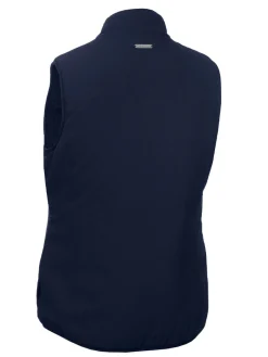 Calvin Klein Vests|Womens Faye Full Zip Gilet - Navy