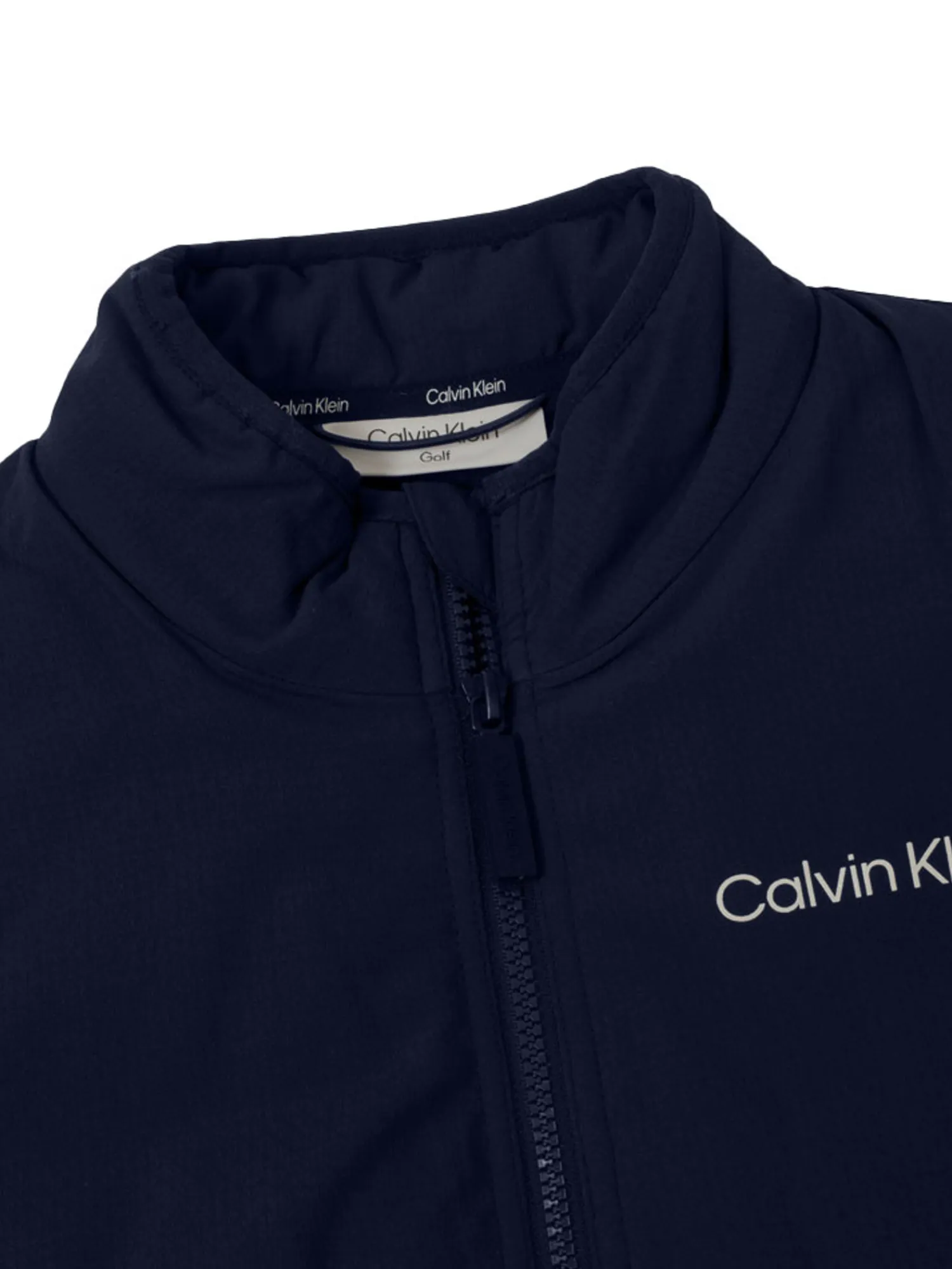 Calvin Klein Vests|Womens Faye Full Zip Gilet - Navy