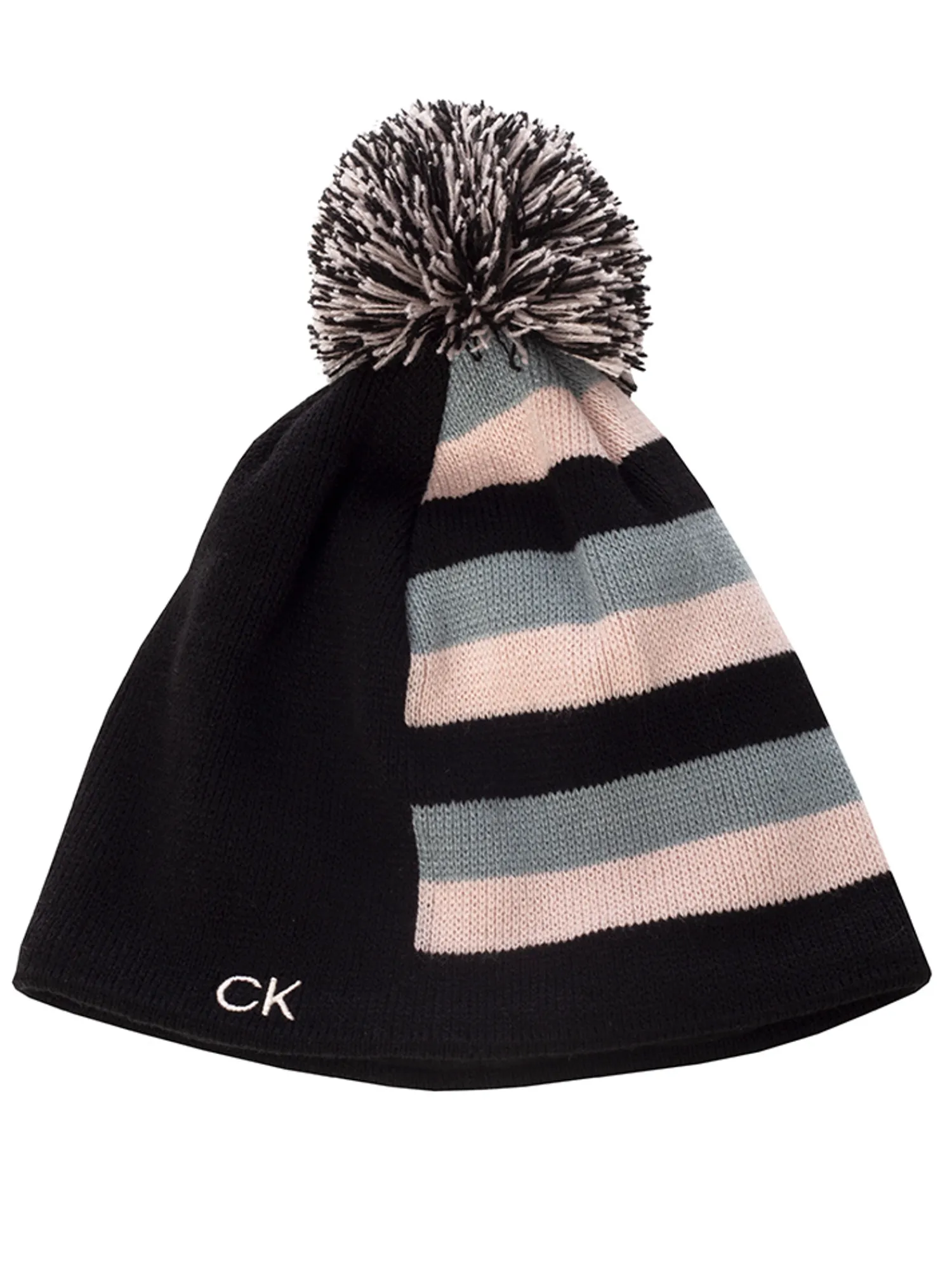 Calvin Klein Clearance Clothing|Women's Gorra Bobble Beanie - Black