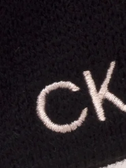 Calvin Klein Clearance Clothing|Women's Gorra Bobble Beanie - Black