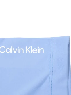 Calvin Klein Shirts|Womens Harmony Printed Polo Shirt - Cornflower Blue