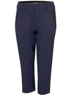 Calvin Klein Pants|Womens Isabel Capri Trouser - Navy