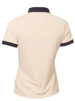 Calvin Klein Shirts|Womens Layla Short Sleeve Polo - Tapioca