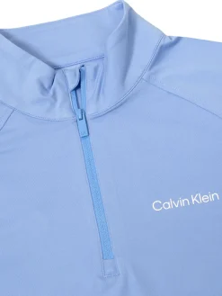 Calvin Klein Jumpers|Womens San Marco's 1/4-Zip - Cornflower Blue