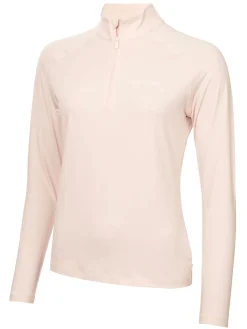 Calvin Klein Jumpers|Womens San Marco's 1/4-Zip - Shell Pink