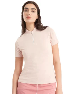 Calvin Klein Shirts|Womens Tattler Mock Neck Top - Shell Pink