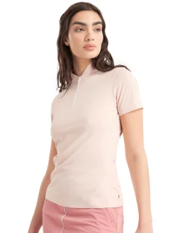 Calvin Klein Shirts|Womens Tattler Mock Neck Top - Shell Pink