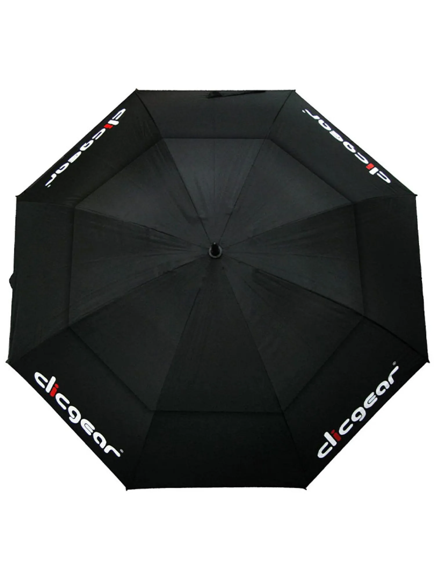 Clicgear Umbrellas|Double Canopy 68 Inch Umbrella - Black