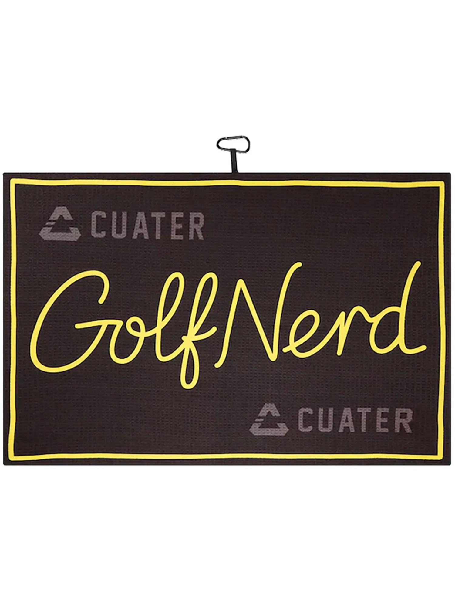Cuater Towels|By Travis Mathew Hold The Mustard Towel - Black