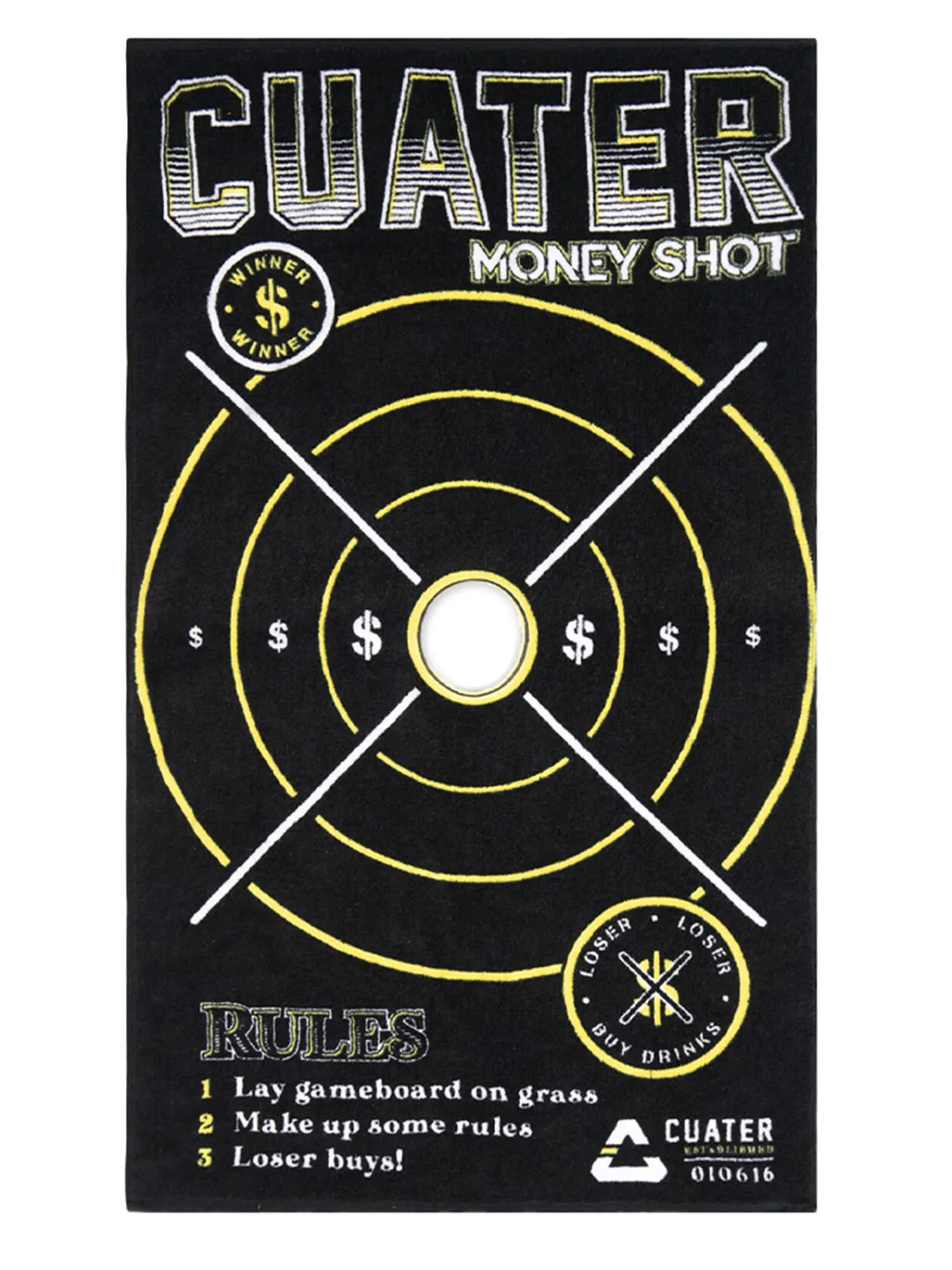 Cuater Towels|By Travis Matthew Money Shot Towel - Black
