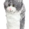 Daphne Club Covers|Grey & White Cat Headcover