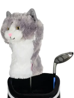 Daphne Club Covers|Grey & White Cat Headcover