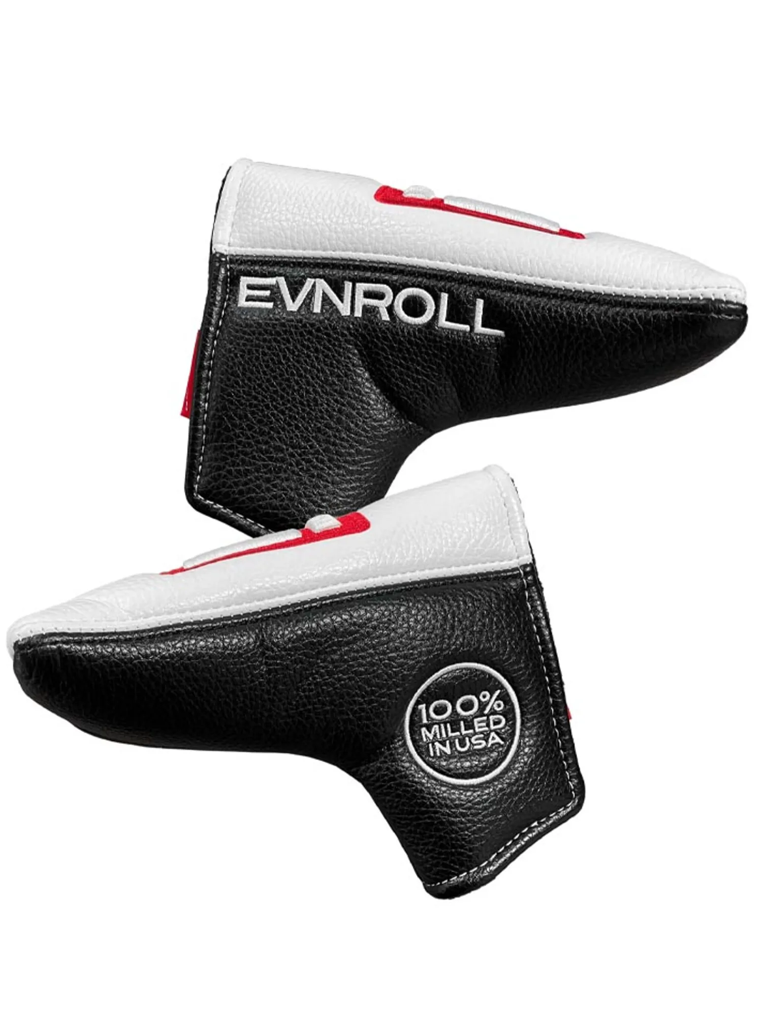 Evnroll Club Covers|Blade Headcover - Black/White