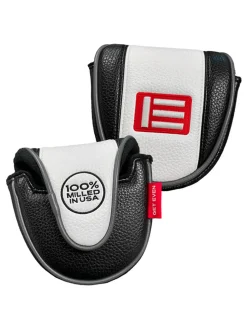 Evnroll Club Covers|Mallet Headcover - Black/White