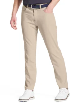 FootJoy Pants|5 Pocket Performance Pant (Tapered Fit) - Sand