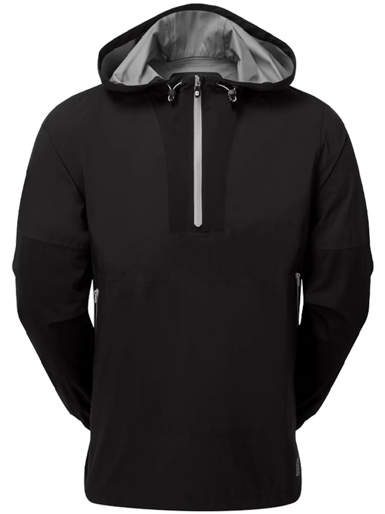 FootJoy Wind & Rain Wear|HydroLite X Rain Hoodie - Black