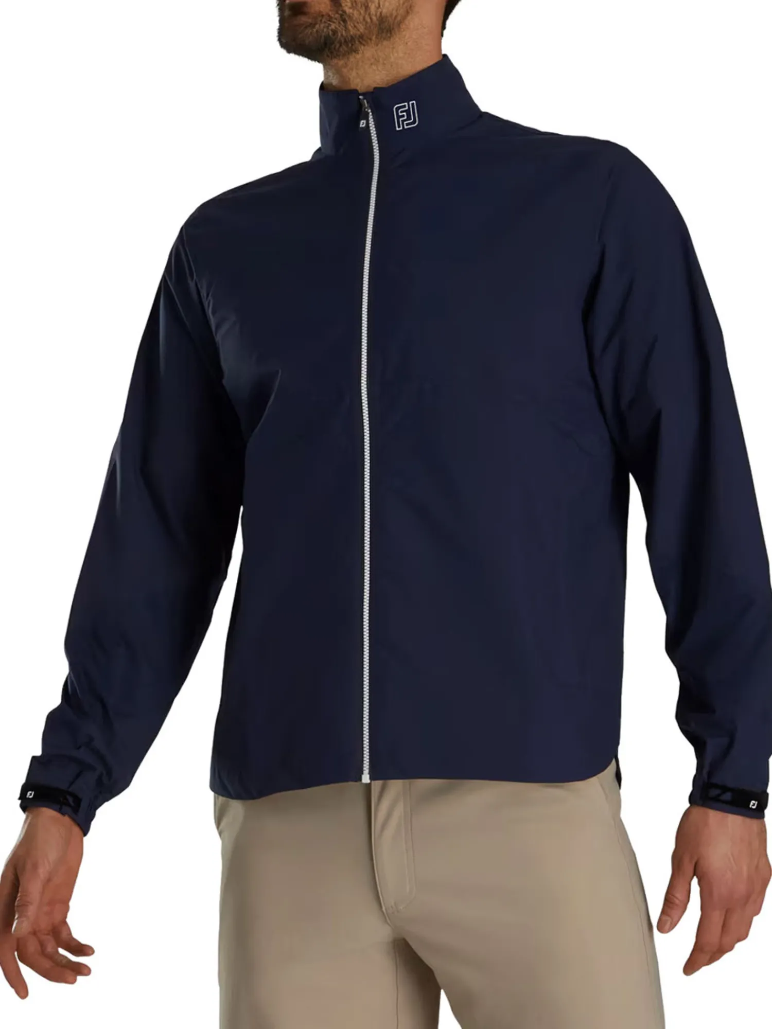 FootJoy Wind & Rain Wear|HydroLite X Rain Jacket - Navy