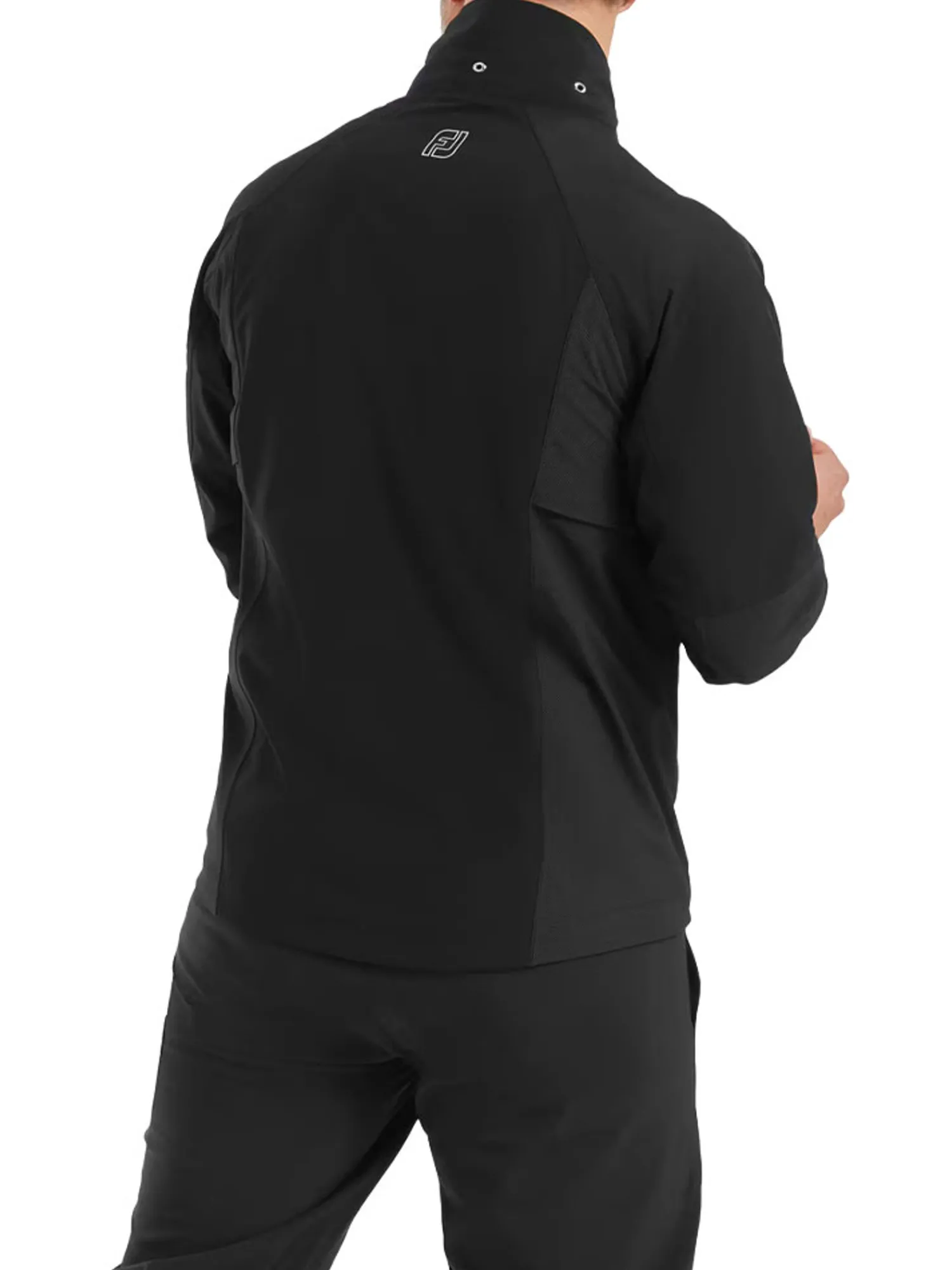 FootJoy Wind & Rain Wear|HydroTour Rain Jacket - Black