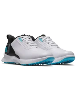 FootJoy Junior Golf Shoes|Junior Fuel Golf Shoes - White/Black