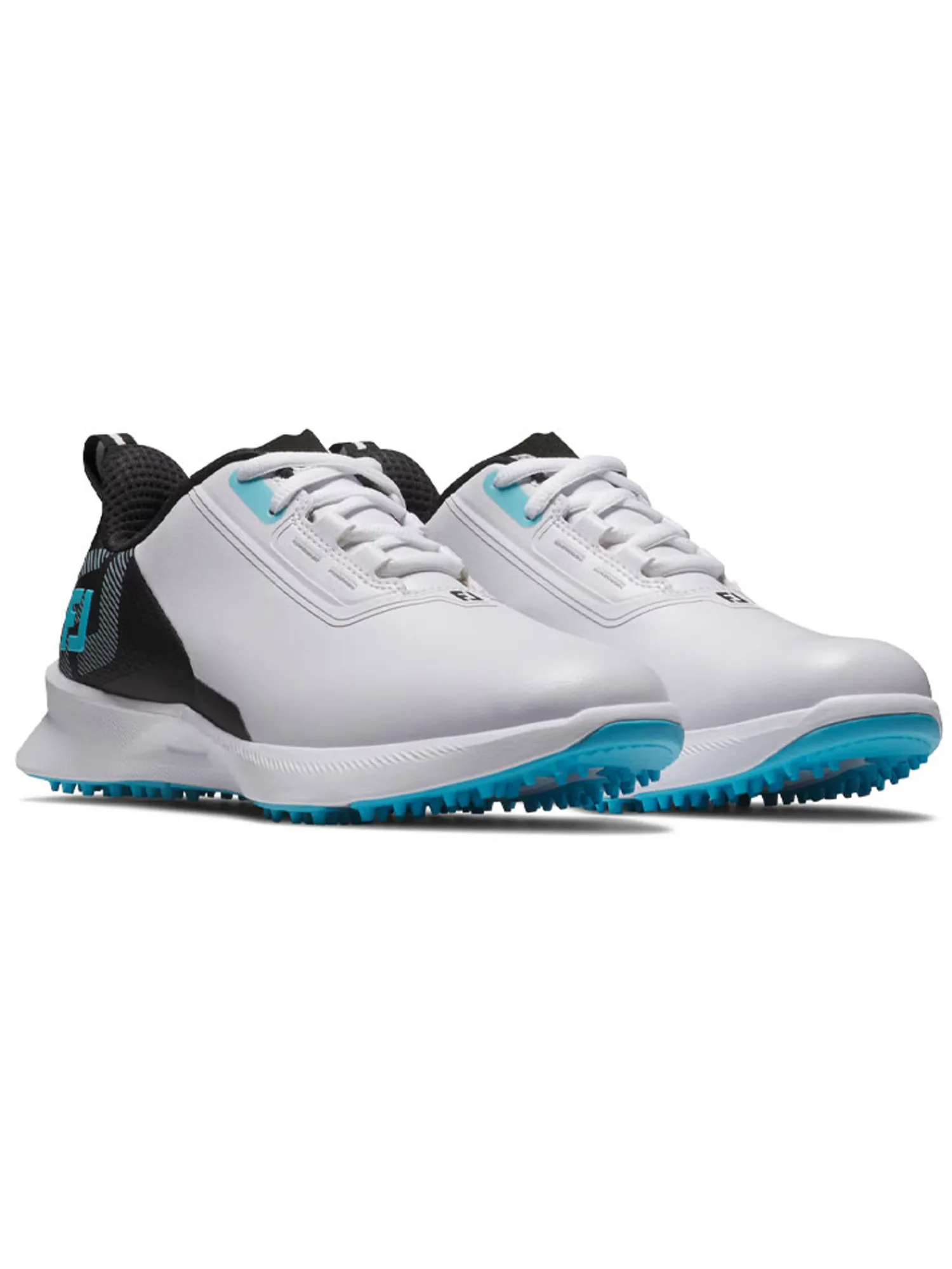 FootJoy Junior Golf Shoes|Junior Fuel Golf Shoes - White/Black