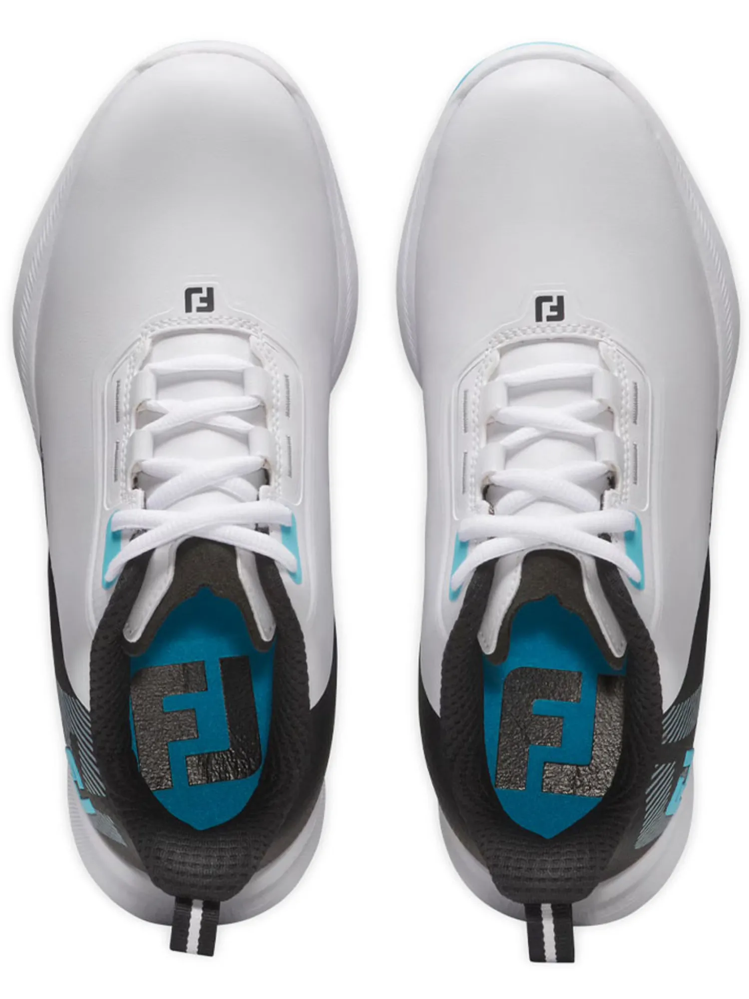 FootJoy Junior Golf Shoes|Junior Fuel Golf Shoes - White/Black