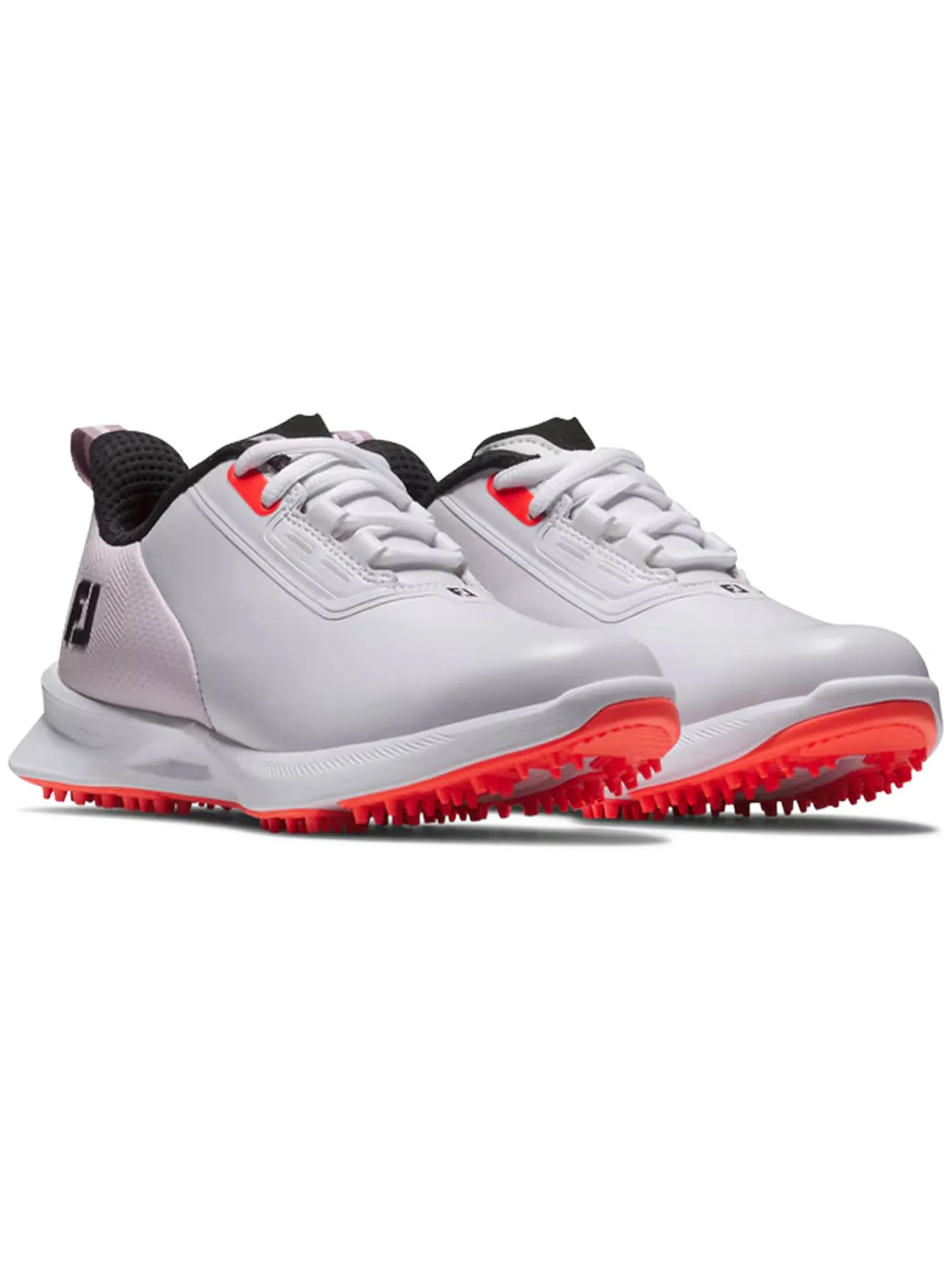 FootJoy Junior Golf Shoes|Junior Girls Fuel Golf Shoes - White/Pink/Coral