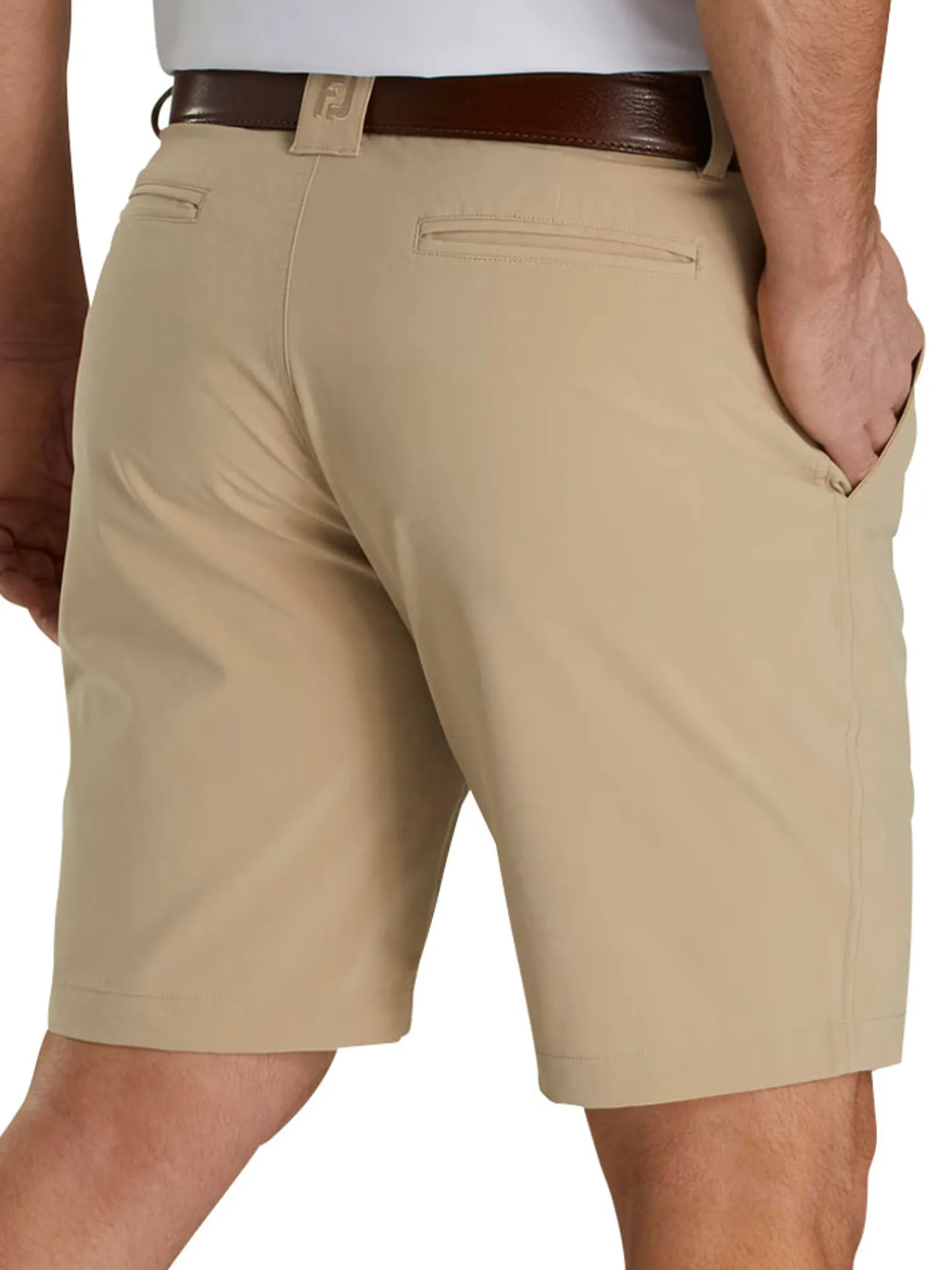 FootJoy Shorts|Lightweight Tech Shorts (Tapered Fit) - Khaki