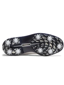 FootJoy Mens Golf Shoes|Premiere Series Harris Tweed Field Limited Golf Shoes - White/Navy