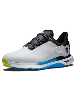 FootJoy Mens Golf Shoes|Pro SLX Carbon Golf Shoes - White/Black