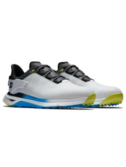 FootJoy Mens Golf Shoes|Pro SLX Carbon Golf Shoes - White/Black