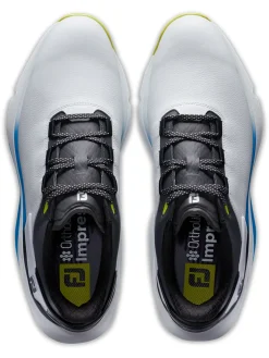 FootJoy Mens Golf Shoes|Pro SLX Carbon Golf Shoes - White/Black