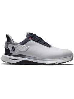 FootJoy Mens Golf Shoes|Pro SLX Golf Shoes - White/Navy/Red