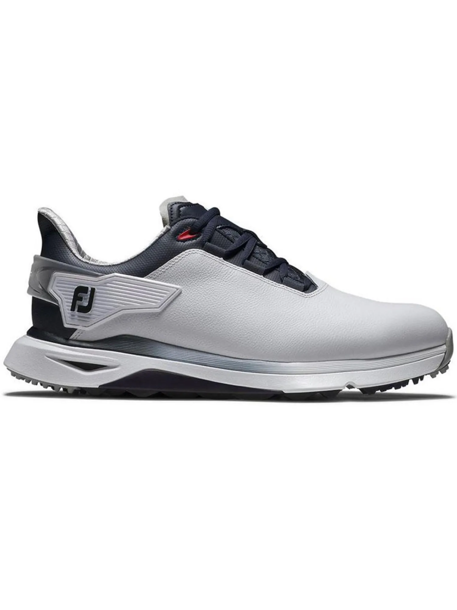 FootJoy Mens Golf Shoes|Pro SLX Golf Shoes - White/Navy/Red