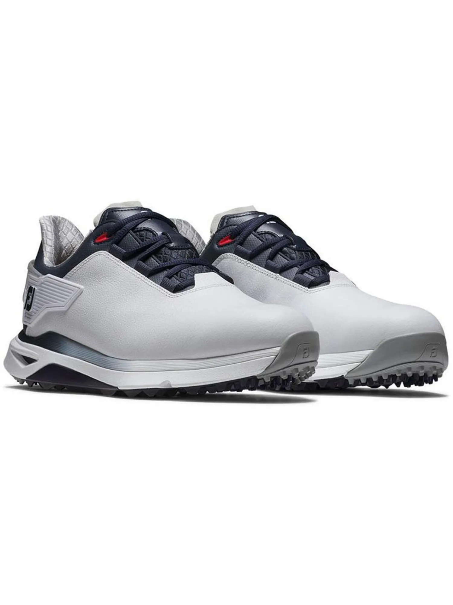 FootJoy Mens Golf Shoes|Pro SLX Golf Shoes - White/Navy/Red