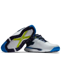 FootJoy Mens Golf Shoes|Pro SLX Golf Shoes - White/Navy