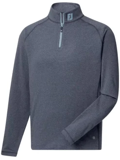 FootJoy Jumpers|Thermoseries Brushed Back Midlayer (Athletic Fit) - Navy