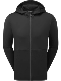 FootJoy Jumpers|Thermoseries Full Zip Hoodie (Athletic Fit) - Black