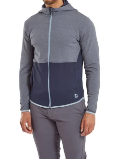 FootJoy Jumpers|Thermoseries Full Zip Hoodie (Athletic Fit) - Navy