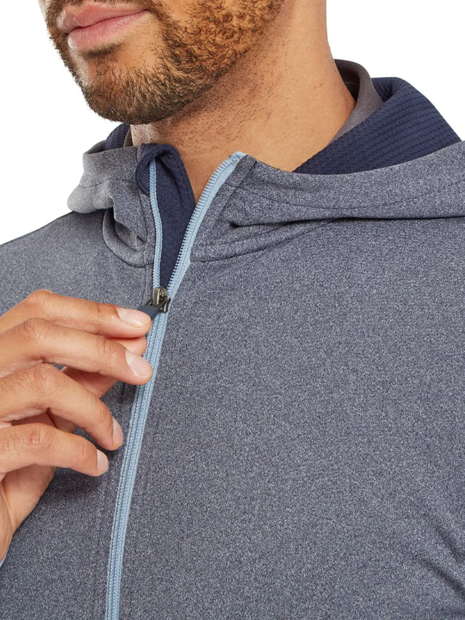 FootJoy Jumpers|Thermoseries Full Zip Hoodie (Athletic Fit) - Navy