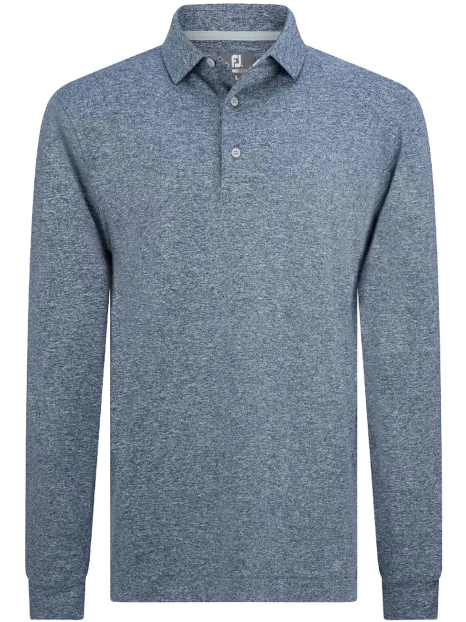 FootJoy Shirts|ThermoSeries Long Sleeve Polo Shirt (Athletic Fit) - Navy
