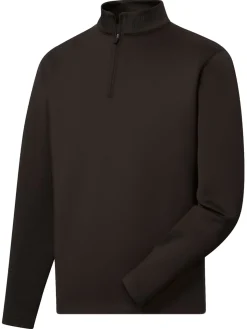 FootJoy Jumpers|Tonal Block Pullover (Athletic Fit) - Black